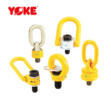 YOKE万向旋转吊环VWBG眼型吊环VRS起重吊环螺钉旋转吊点侧拉吊环