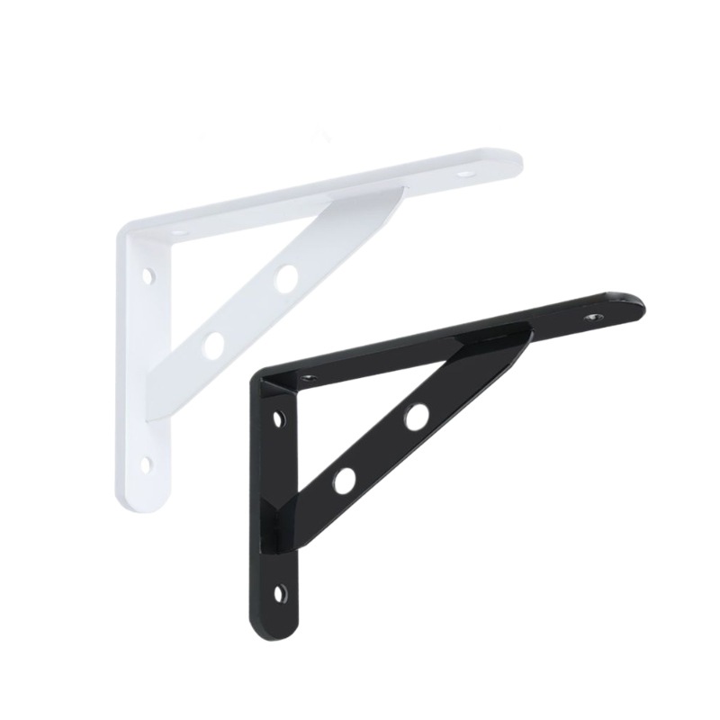 Soporte triangular soporte de pared soporte de placa superior trípode estante de almacenamiento ángulo recto fijación en forma de placa divisoria marco de soporte hierro de ángulo