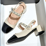 Весенняя демисезонная универсальная обувь, сандалии, французский стиль