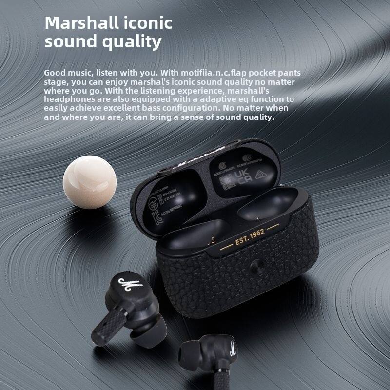 Marshall Motif II True Wireless Noise-Canceling Earbuds|undefined