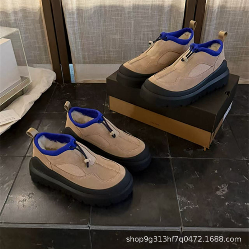 Tasman Couple's Slip-On Loafers 2026 New Model Pure Wool Lining Cotton Shoes Cotton Boots Sangpo Snow Boots