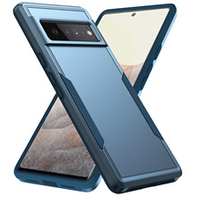 新Pixel 6 pro简约现货款 开拓者二合一手机壳纯色无线充电手机壳