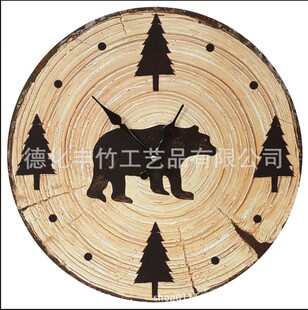 ��֬�����R�[Ҿ��b�ˇƷ����[��Slice Bear Wall Clock