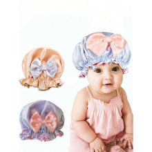Y 48521 Kids bow hair bonnet ��ͯ�����Ụ��˯ñ�羳��ó