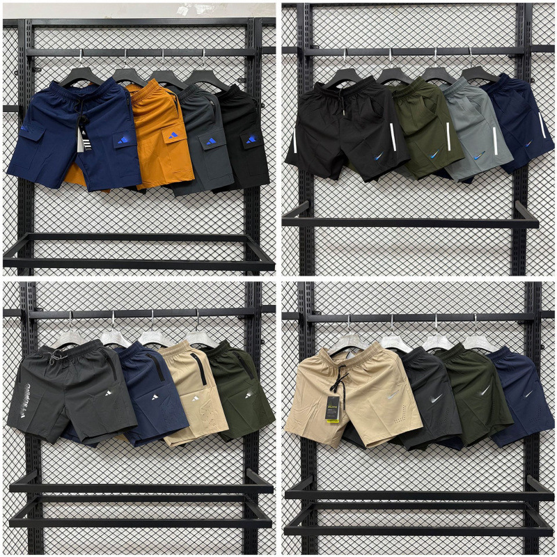 Popular ice silk quick-drying shorts for men and women, suitable for sports, leisure, beach, outdoor activities, travel, and everyday wear, offering breathability and quick-drying properties Popular ice silk quick-drying shorts for men and women, suitable for sports, leisure, beach, outdoor activities, travel, and everyday wear, offering breathability and quick-drying properties