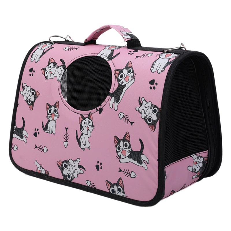 Набор из 3 Cat Bag Pet Bag Cat Bag Выходя на улицу Портативная сумка рюкзак дорожная коробка клетка на одно плечо руки