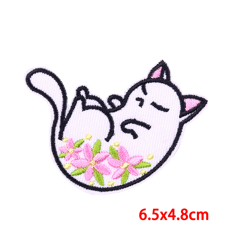 7g Weight Clothing Sticker Patches Classification 1 Piece Quantity Embroidery thread Material Animal, Cartoon Pattern Cute Style 1 Piece Cute Animal Cartoon Embroidery Thread Clothing Sticker Patches 4