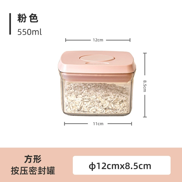Square, fuchsia, 550 ml