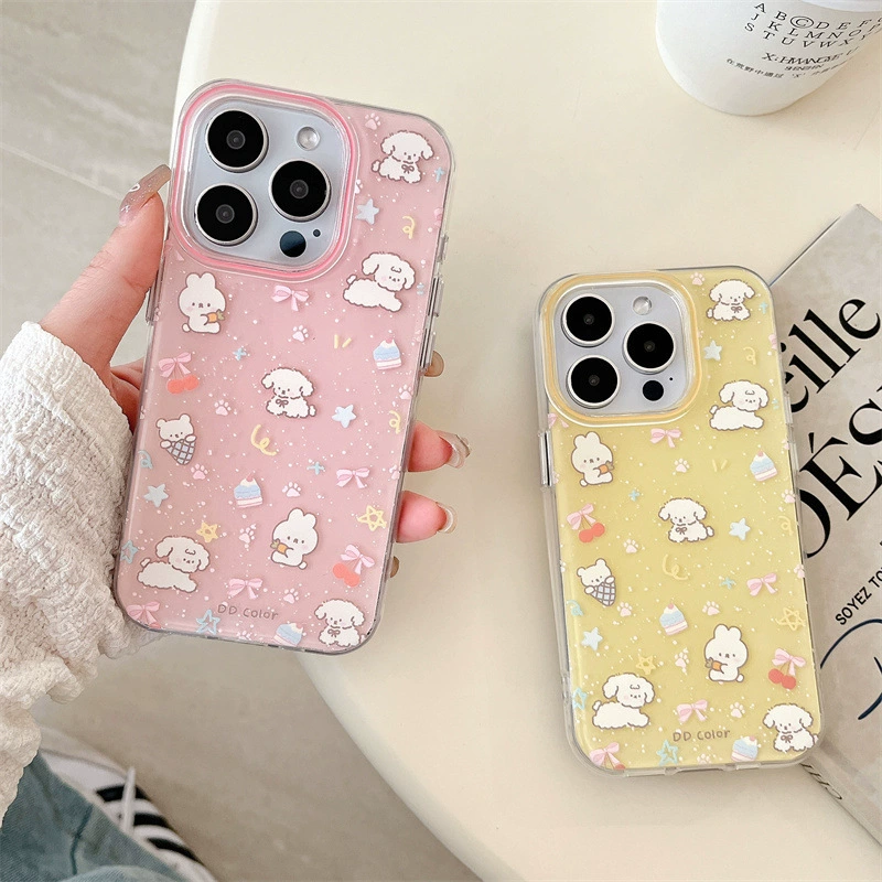 Apple, мультяшный совместимый iPhone 16/15, чехол для телефона, iphone, 13, 11, 15promax, защита на случай падения
