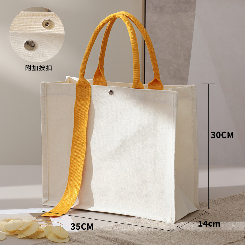 Bolsas de tela personalizadas, bolsas de lona de alta gama con impresión de logotipo, bolsas de lona laminadas promocionales escolares, culturales y creativas, bolsas tridimensionales hechas a medida image 9