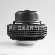 120W LED 鳍片工矿灯套件  防水IP65 铆接工艺 电源仓120*50MM