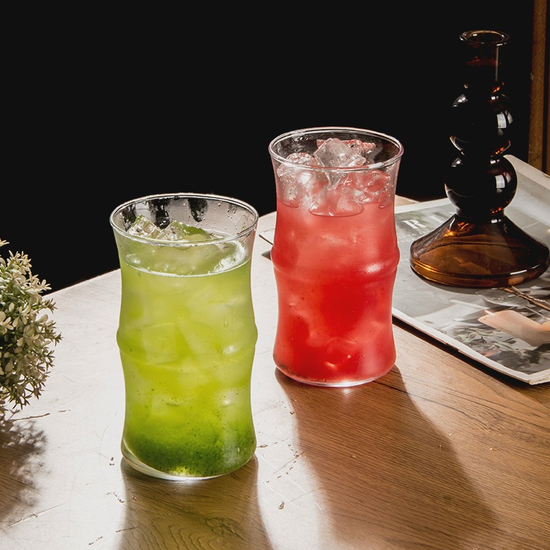 Glass tea cup for home use