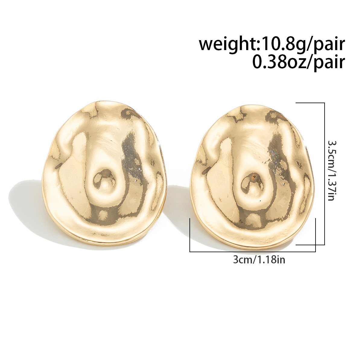 12g Weight Steel needle Ear Needle Material Drop Earrings, Ear Studs Classification 1 Pair Quantity Party, Street Occasion Alloy Material Geometric Pattern Women's Gender Polished Finish Plating Design Exaggerated, Punk Style 1 Pair Exaggerated Punk Geometric Plating Alloy Drop Earrings Ear Studs 46