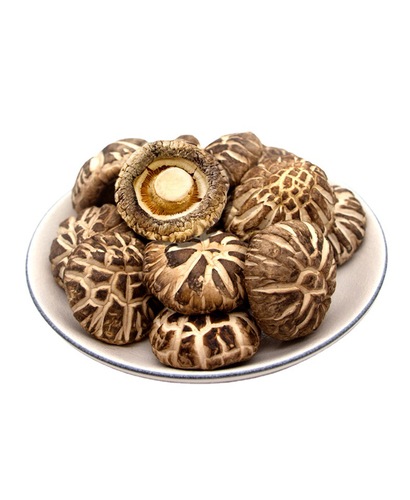 Kangwang Gutian Flower Mushroom, Basswood Flower Mushroom, White Shiitake Mushroom Dried Food in Bulk 500g Source Factory Direct Sales and Wholesale