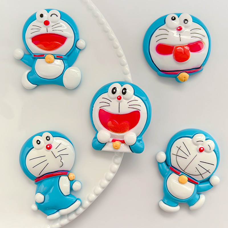 大号卡A树脂贴片奶油胶首饰饰品叮当猫手机壳发夹水杯冰箱贴