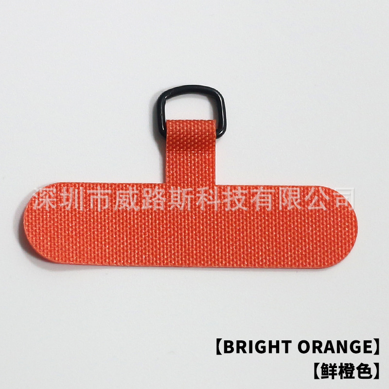 Nuevo teléfono móvil cordón tarjeta cuello colgante tela curada anti-pérdida clip de mensajero de nailon tela Oxford poliéster junta cadena