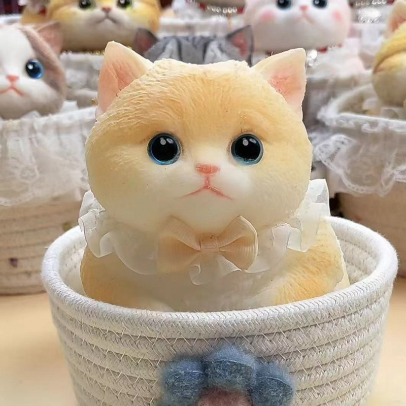 正版猫猫捏捏乐食品级硅胶材质解压玩具创意礼品猫猫萌宠硅胶捏捏|undefined