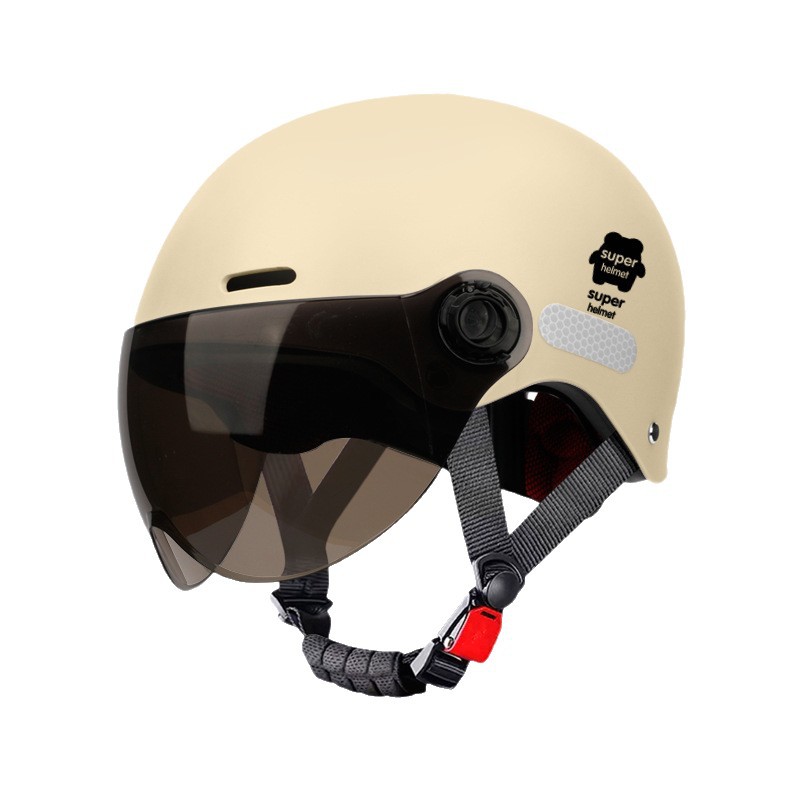 Casco nuevo estándar nacional 3C certificado coche eléctrico batería para hombres y mujeres sombrero de motocicleta de verano protección solar cuatro estaciones general para mujeres image 6