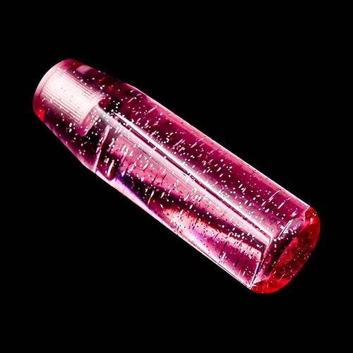 Crystal Flash Gold Car Modification Gear Lever Wave Stick Transparent LED Lighting Gear Rod Shifter Lever Transmission Rod