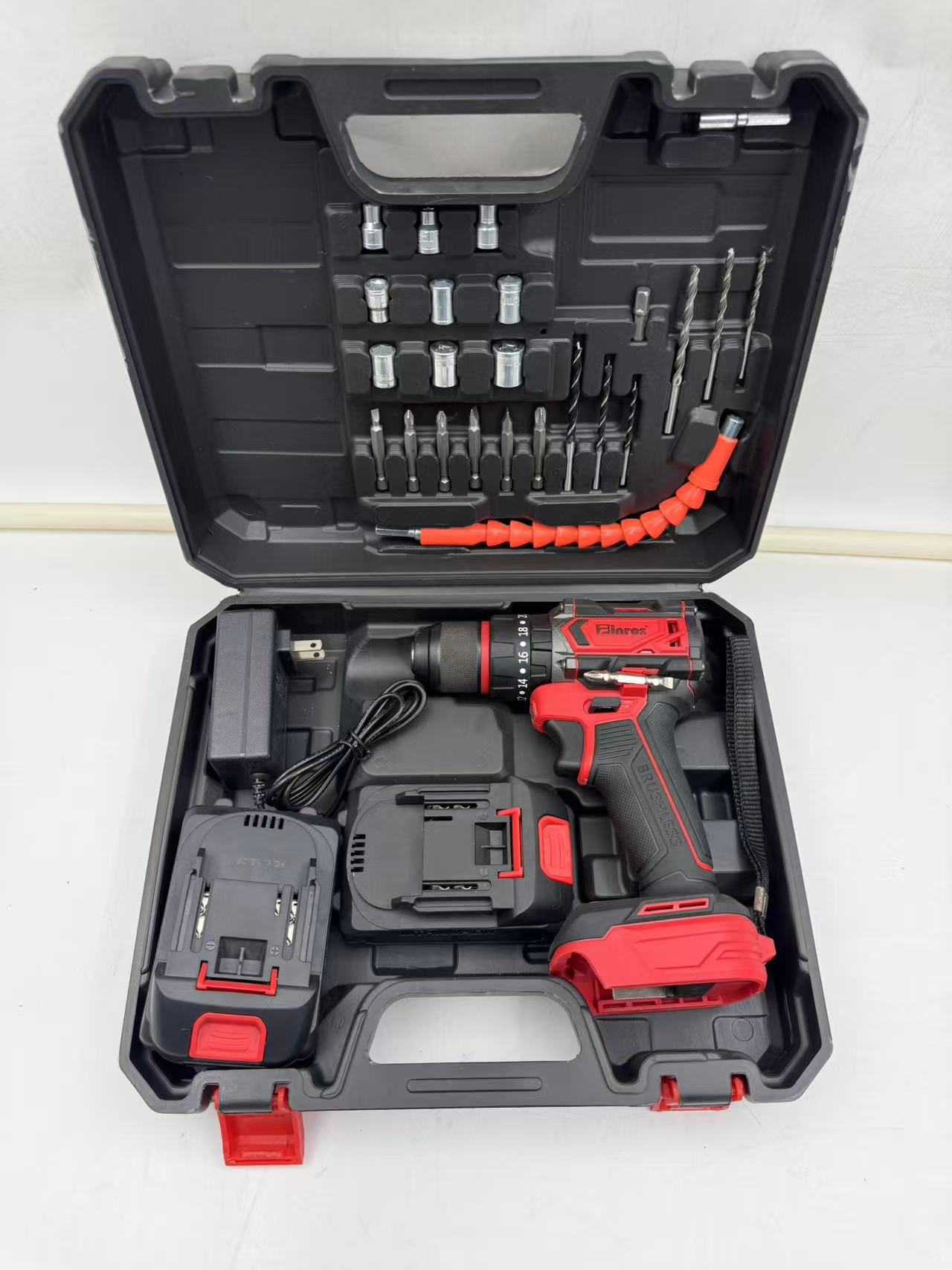 Juego de Herramientas de Taladro Percutor Sin Escobillas, Recargable para Bricolaje y Reparación del Hogar image 10