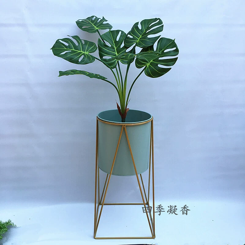 Creative decorations for office, flowerpot, Nordic style, home decor, simple and elegant design