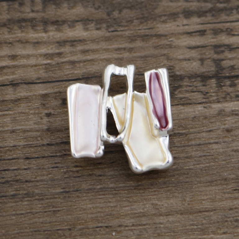 봄 컬러 퍼플 액세서리-실버