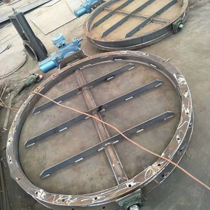 Электрический затвор 1300 соответствующий фланец вентиляция Дроссельный клапан сбор пыли износостойкий клапан Дроссельный клапан холодного воздуха высокотемпературная воздушная дверь