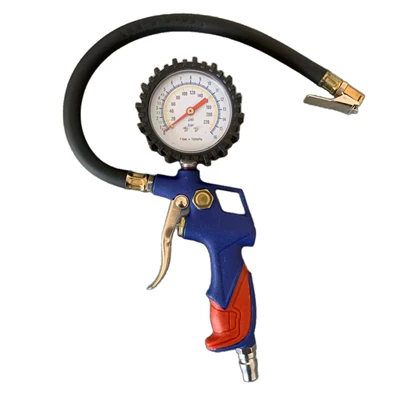 Air pressure gauge/tire pressure gauge Car Tire Pressure Monitor - rubber-coated-pointer-tire-pressure-gauge