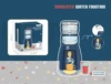 Simulation children's drinking machine: blue