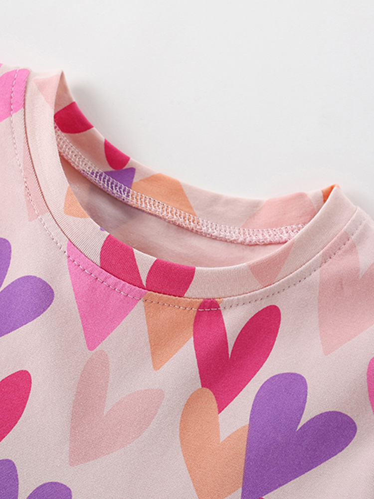Vestido de princesa para niñas malwee transfronterizo nuevo estilo de verano vestido de verano de manga corta con cuello redondo para niños europeos y americanos