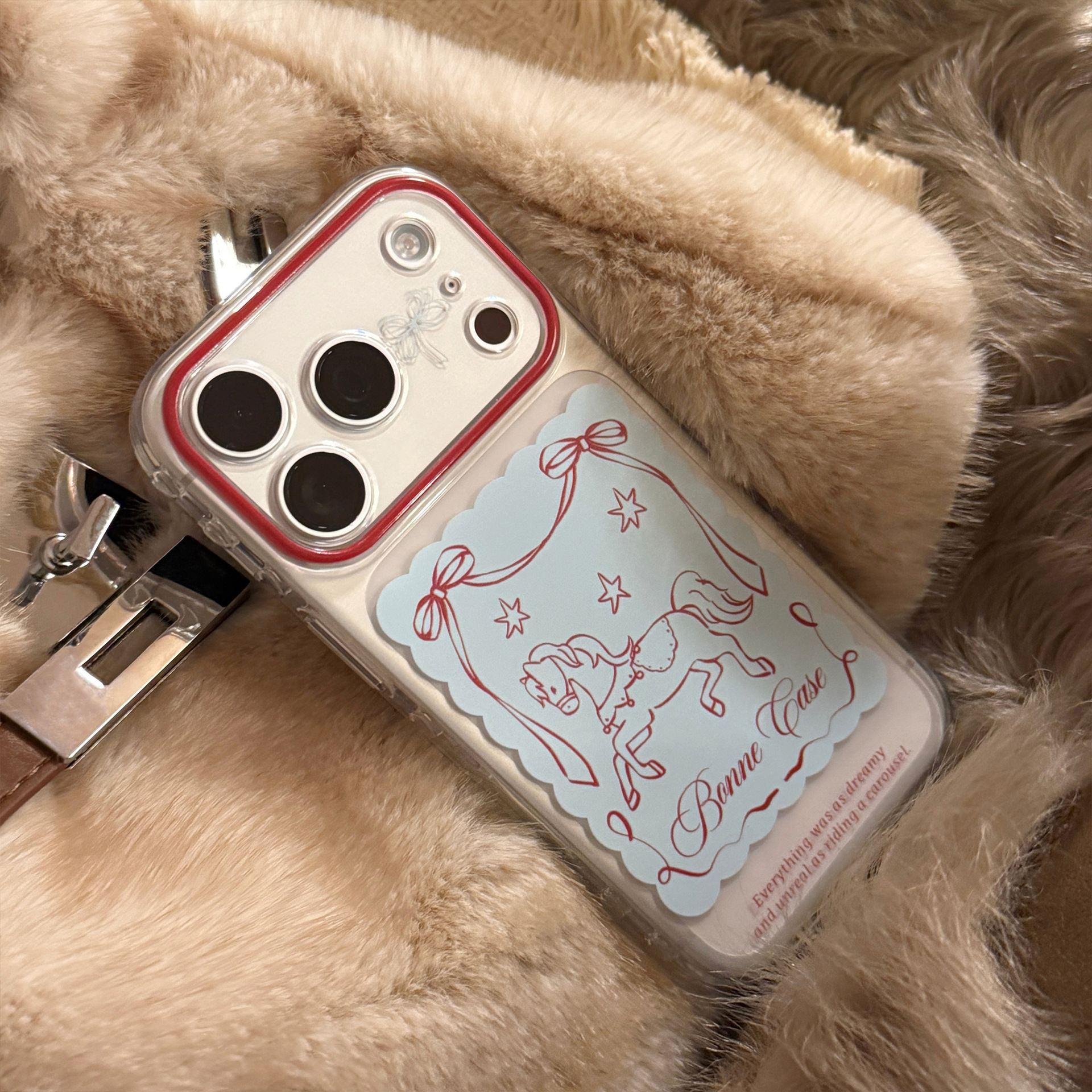Transparent Cartoon Protective Phone Case For Iphone Series_voghion.com