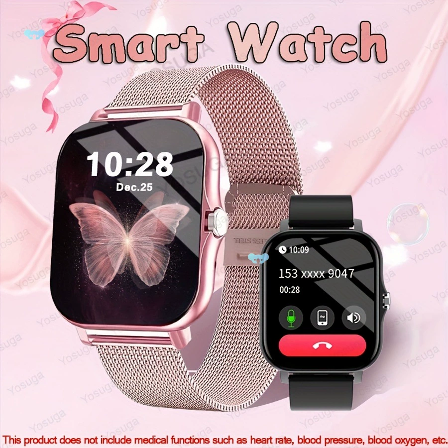 Новые спортивные умные часы с полным сенсорным экраном и циферблатом