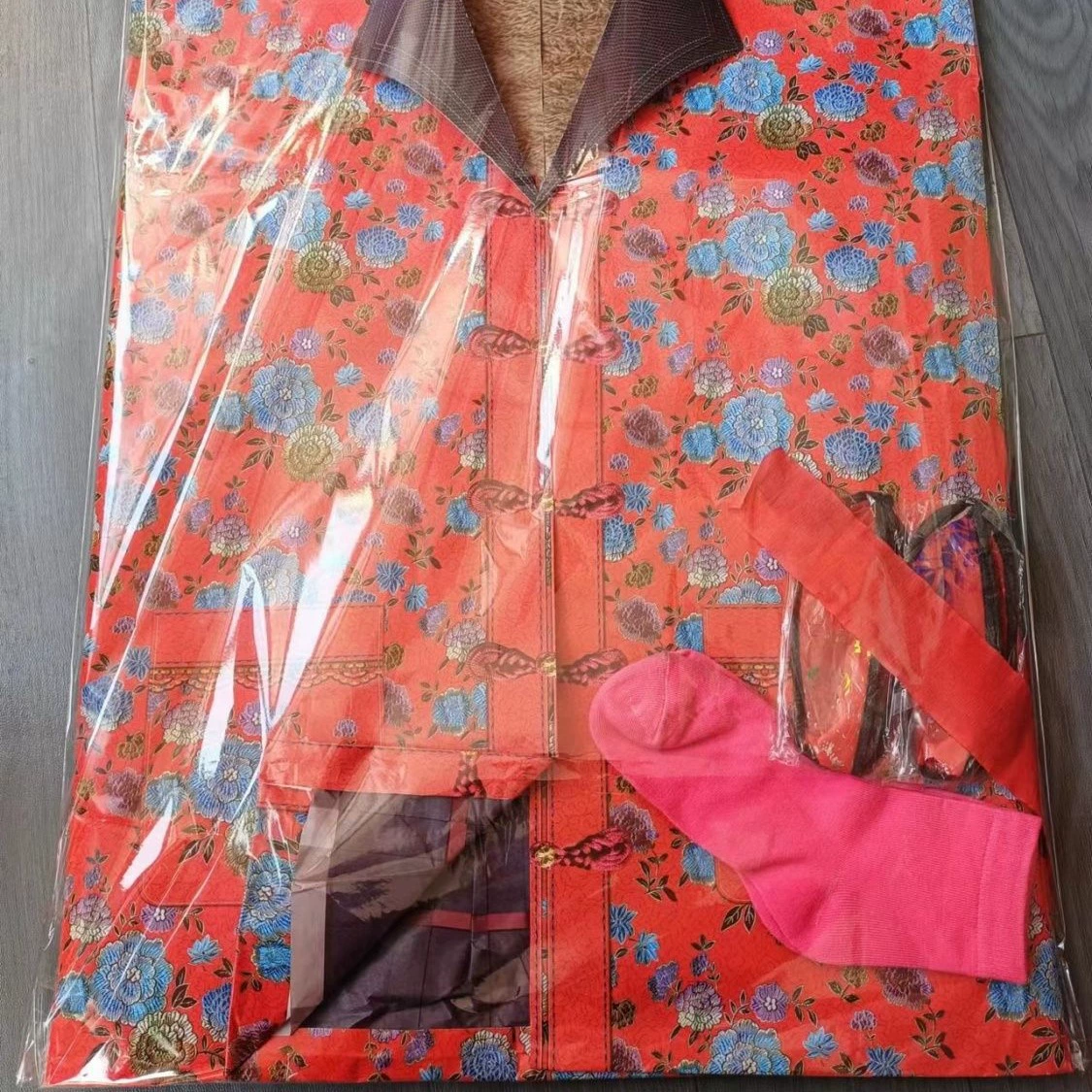 Мужская и женская бумажная одежда 11 предметов комплект обуви, головные уборы и носки мужское и женское Смешанное постельное белье Полный комплект ручной работы холодное белье