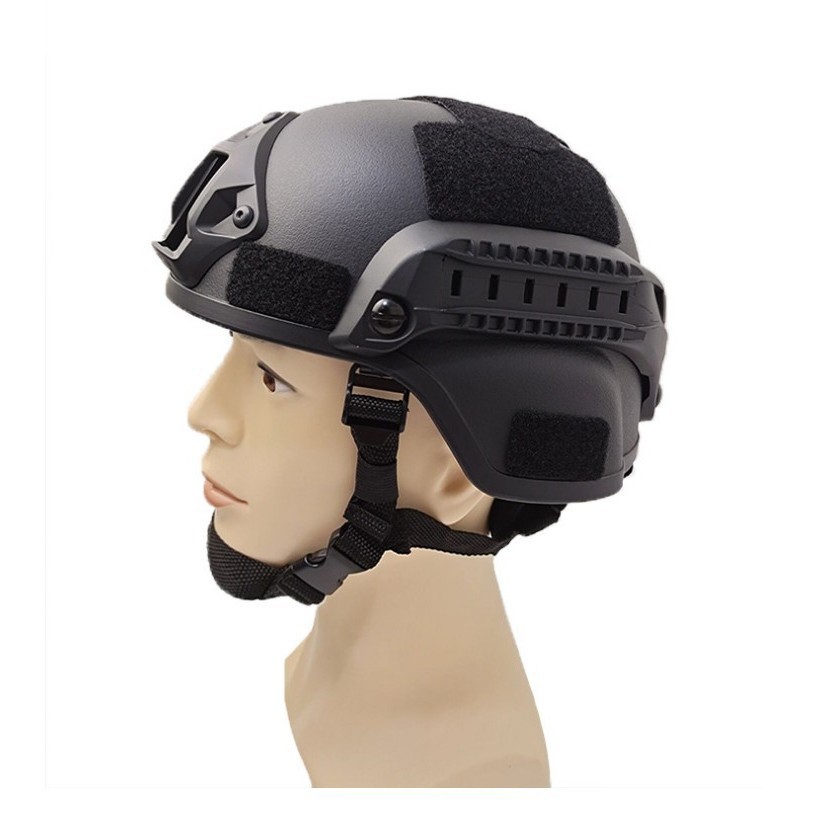 Casco táctico MICH2000 aficionados militares comer pollo montar carril guía comportamiento simple acción versión campo CS juego casco