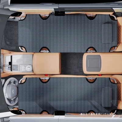 non-travel rear seat sleeping: Vehicle-mounted inflatable bed