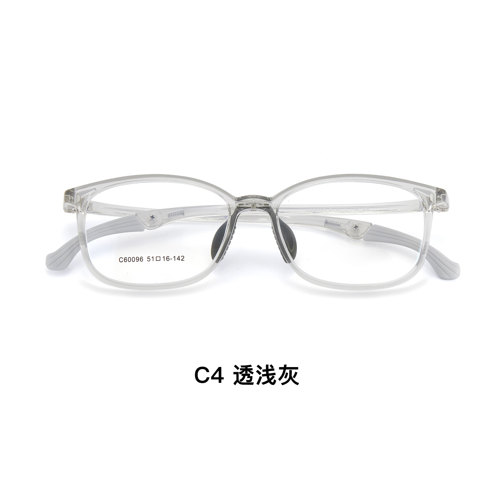 Jóvenes estudiantes deportes antideslizante TR gafas de silicona marco ajustable gancho pierna anti-deformación puede ser equipado con la miopía Danyang lote