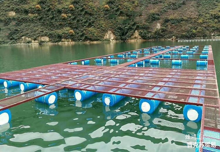 水上平台高密度实芯泡沫浮筒浮桶网箱养殖浮漂架构浮筒