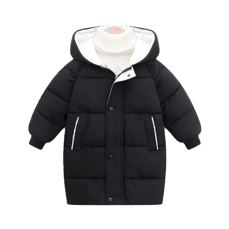 Abrigo acolchado de algodón para niños Abrigo acolchado de algodón para hombres y mujeres Abrigo acolchado de algodón engrosado abrigo de bebé de longitud media 2023 nuevo Otoño e Invierno