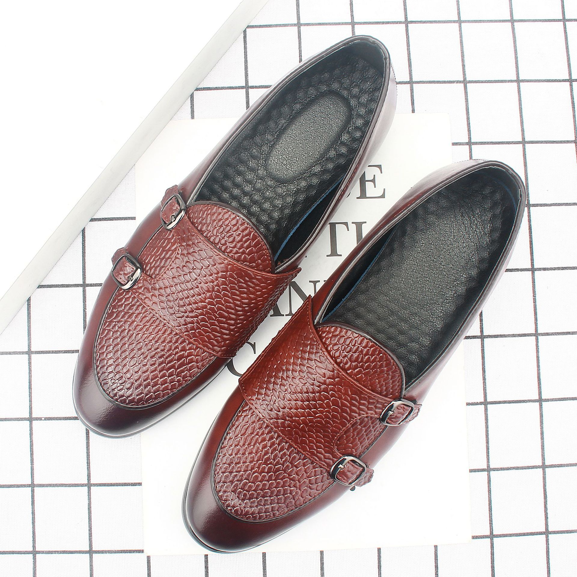 �¿�������г�Ь��װһ�ŵ�ƤЬ��ʿӢ�׺������ۼ�ͷ��Ь7937