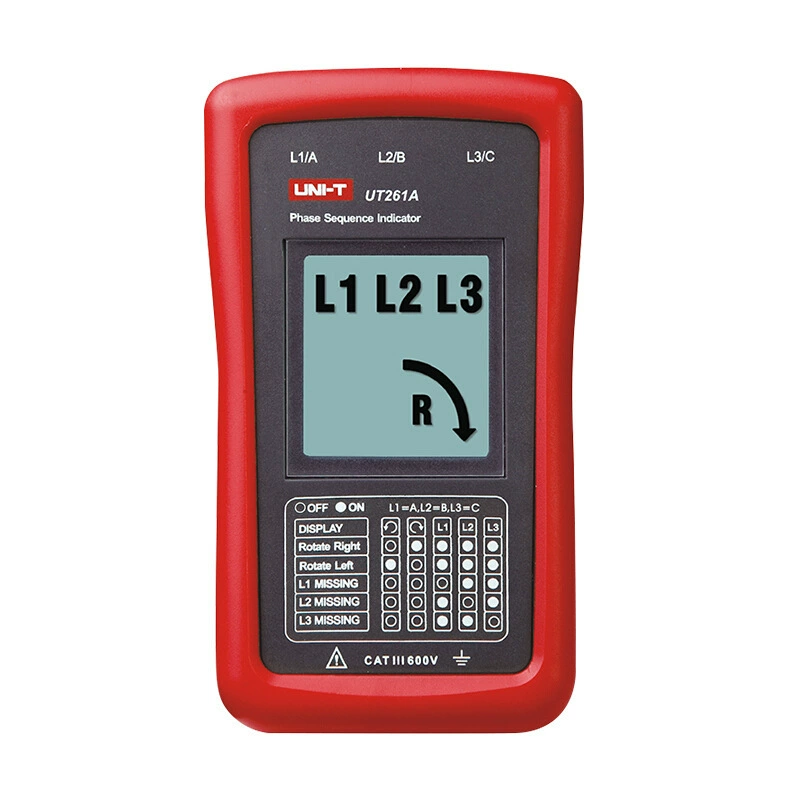 Улид UT261A/UT261B Индикатор последовательности фаз в направлении вращения двигателя