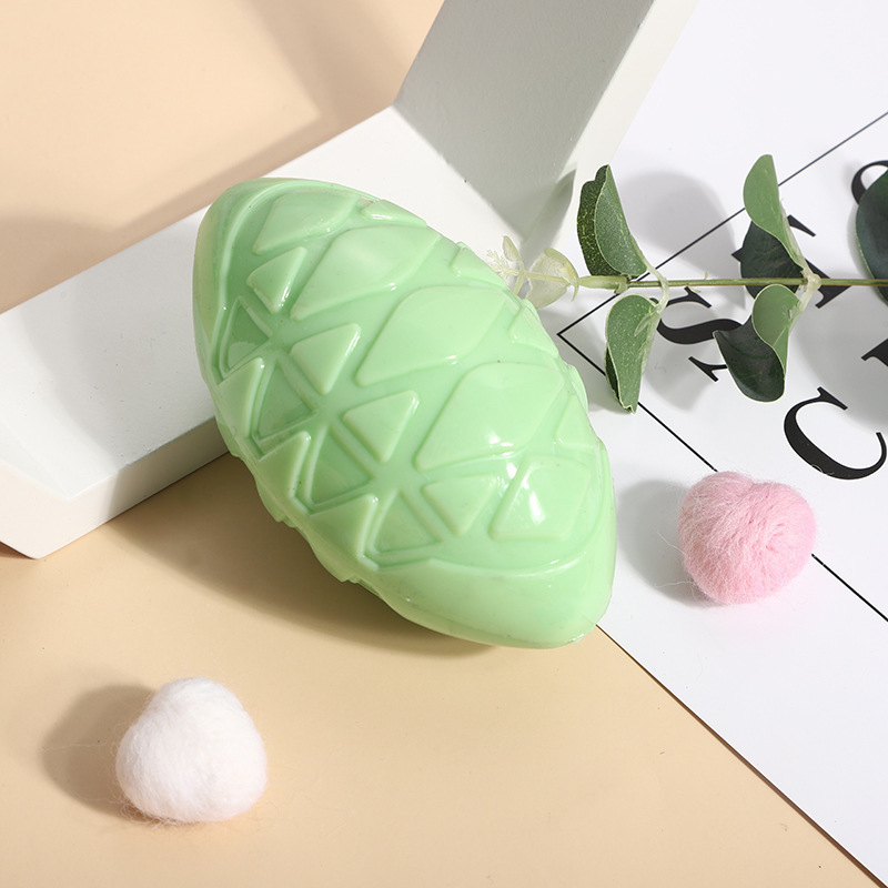 Cross-border exclusive for rugby dog grinding teeth bite-resistant wear-resistant sound toy ball trainer TPR pet supplies