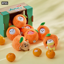 BT21 BABY 橘子派对系列玩偶钥匙扣 包挂 LINE FRIENDS 同款