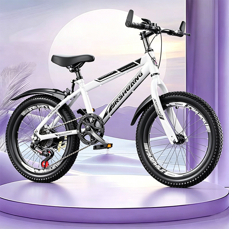 Bicicleta de montaña adolescente de velocidad única varón de velocidad de viaje ligero para mujeres 8 - 16 años de seguridad image 23