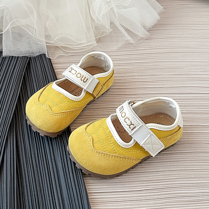 Mädchen-Mary-Jane-Schuhe von Mango Head, niedrig geschnitten, aus Leder, Frühling/Herbst, weiche Sohle, bequeme Oberfläche, Kinder-Einzelschuhe_voghion.com