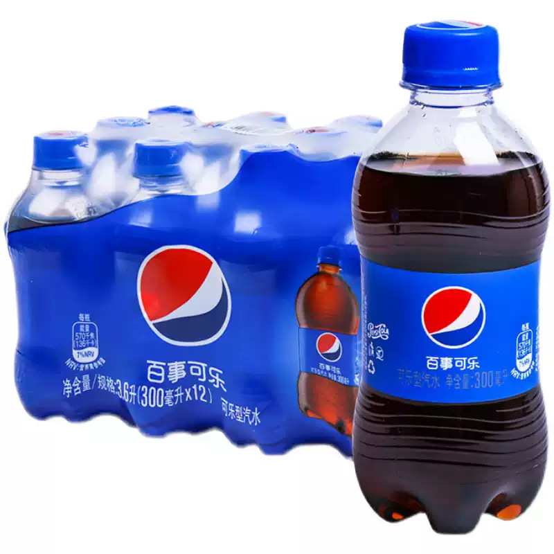Pepsi with sugar 300ml*6 bottles