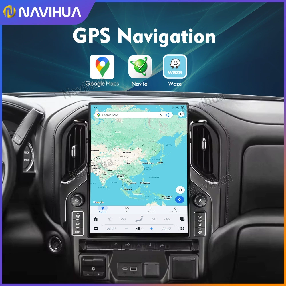 Suitable for Chevrolet Silverado GMC Sierra 15.6-inch car navigation integrated machine