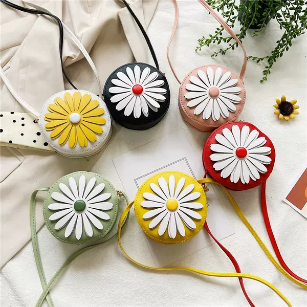 Children's bag female cute Daisy girl's bag Western Princess messenger bag male baby bag coin purse fashion