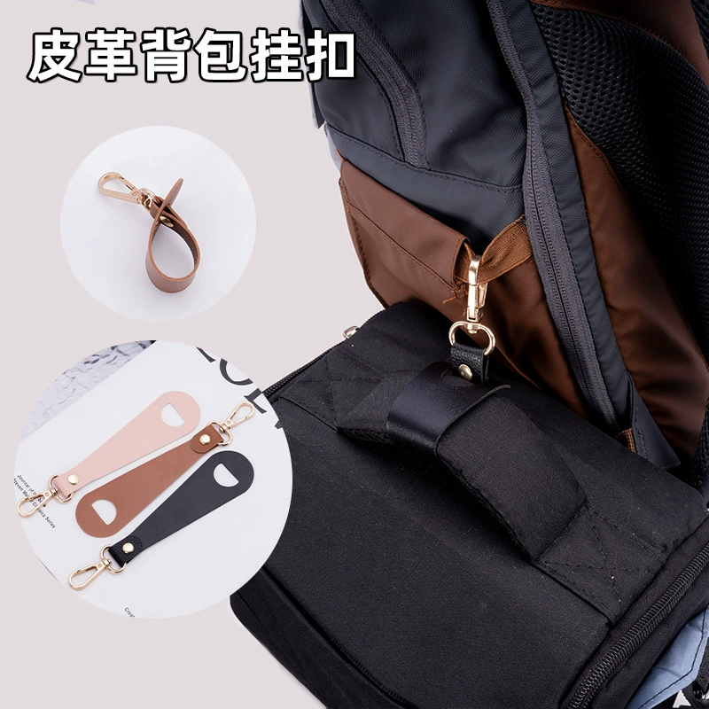 Зажим для шляпы из искусственной кожи, портативный зажим для солнцезащитной шляпы, бейсболки, простой зажим для хранения шляпы с подвесной пряжкой без помощи рук