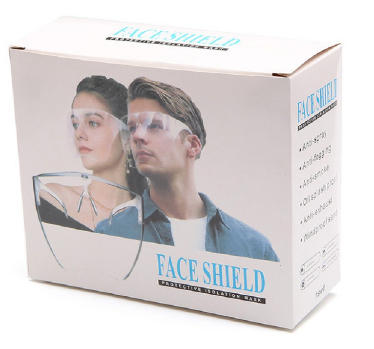 Máscara de aislamiento máscara protectora anti-espuma nueva protección ocular gafas antiniebla color adulto cubierta de la cabeza de la cara completa