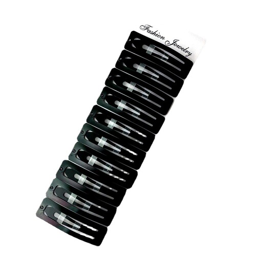 New electrophoretic paint processing black hairpin BB hairpin hairpin wholesale bangs side clip clip simple fashionable hair accessories